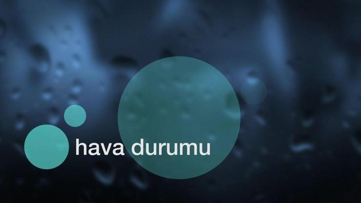Hava Durumu (08-05-2025)