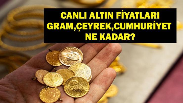 CANLI ALTIN FİYATLARI: 8 Mayıs Gram Altın Ne Kadar Çeyrek Altın Fiyatı Ne Gram, Çeyrek, Yarım, Cumhuriyet Altını Ne Kadar 8 Mayıs Canlı Altın Fiyatları
