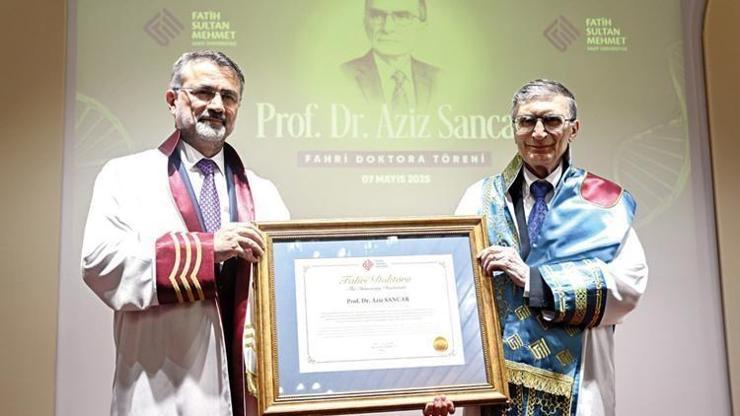 Nobel ödüllü Aziz Sancar telefonun şifresini açıkladı