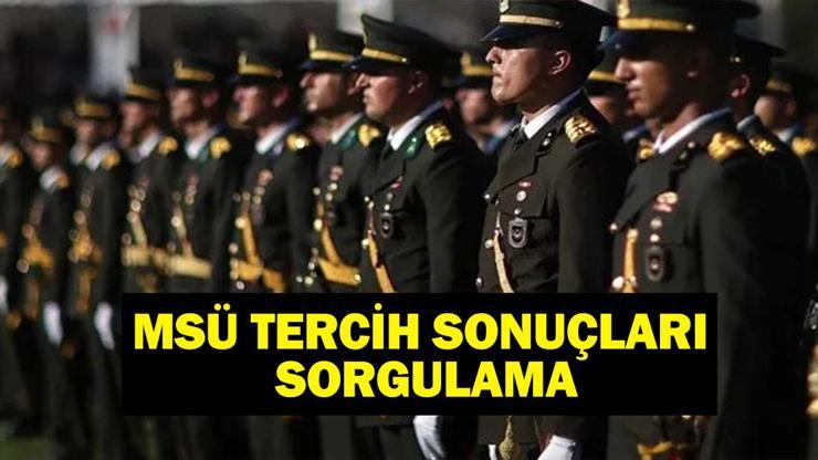 PERTEM MSÜ TERCİH SONUÇLARI SORGULAMA: MSÜ Tercih Sonuçları Açıklandı Mı MSÜ Yerleştirme Sonuçları Ne Zaman Açıklanacak