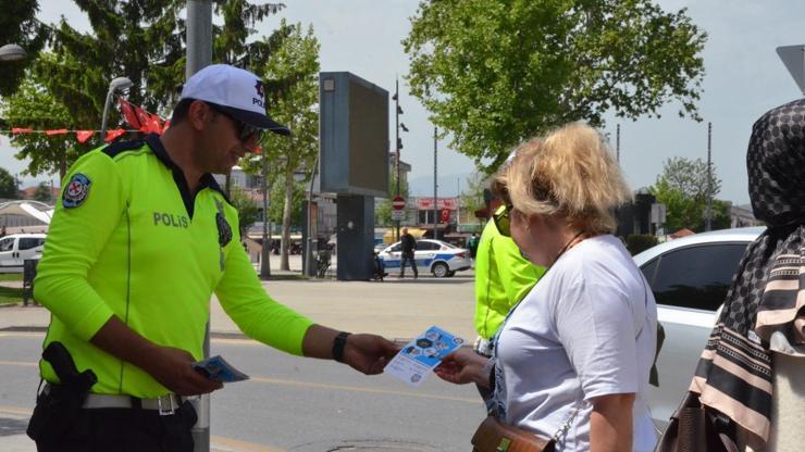 Sakarya’da “yayalar için 5 adımda güvenli trafik” denetimi