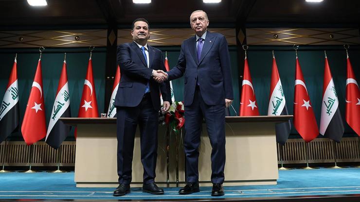 Türkiye ile Irak arasında 11 anlaşmaya imza atıldı