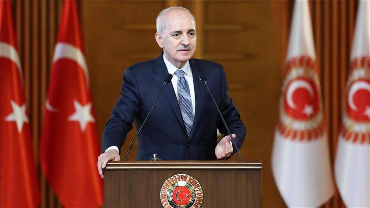 TBMM Başkanı Numan Kurtulmuştan Avrupa Parlamentosunun Türkiye raporuna tepki