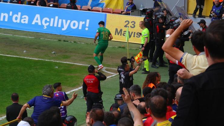 MKE Ankaragücü - Amed Sportif Faaliyetler maçı olaylarla başladı