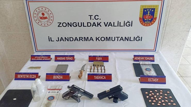 Zonguldak’ta uyuşturucu operasyonu 7 gözaltı