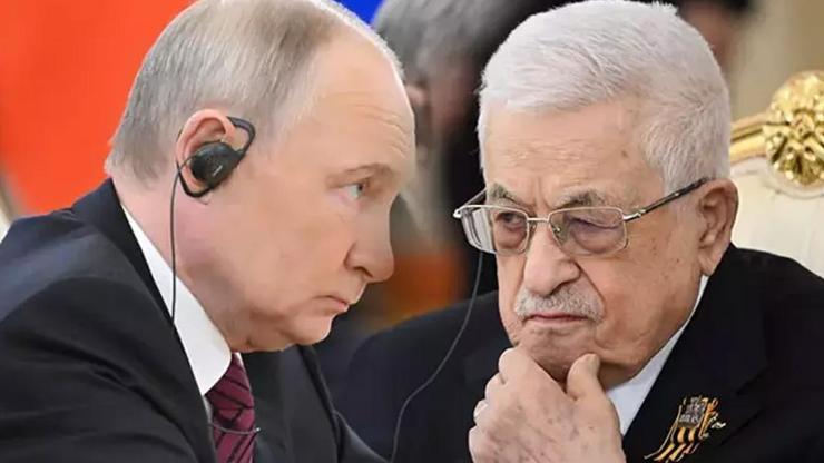 Putin, Filistin Devlet Başkanı Mahmud Abbas ile görüştü