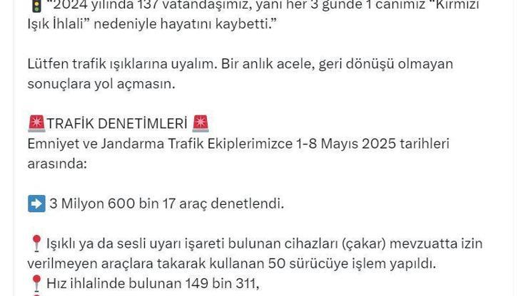 Kırmızı Işık İhlali Cezaları Artıyor