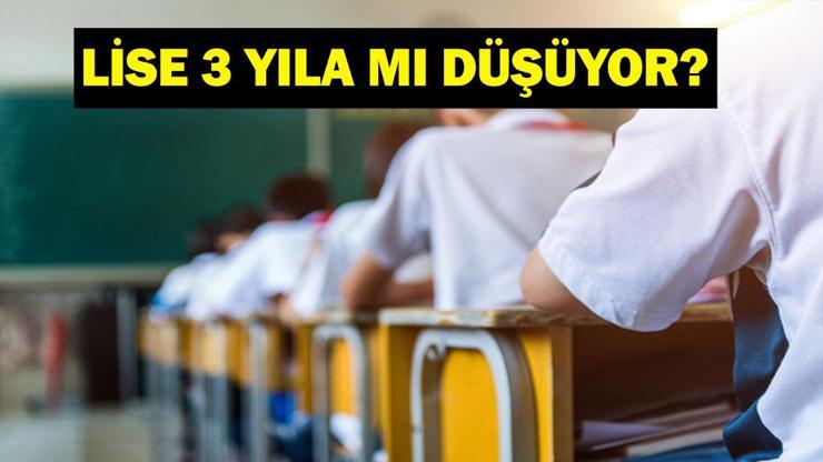 ZORUNLU EĞİTİM KISALIYOR MU Lise 3 Yıla Mı Düşüyor 3+1, 2+2 ve Yaş Modeli Nedir