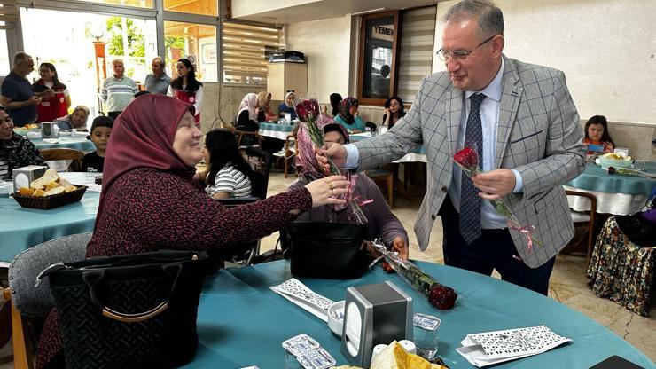 Erdemlide şehit ve gazi anneleri kahvaltıda buluştu