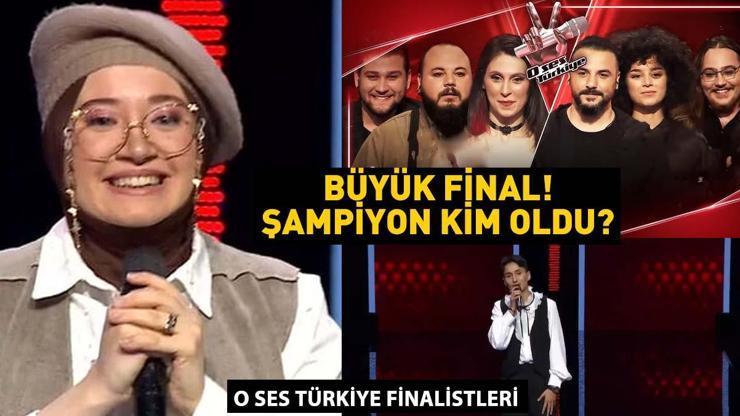 O SES TÜRKİYE KİM KAZANDI 2025 O Ses Türkiye Şampiyonu Mert oldu Birinciliği böyle kutladı