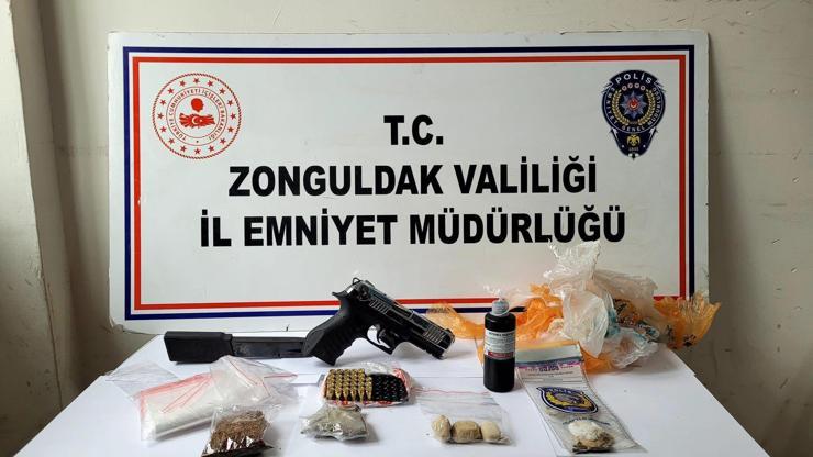 Zonguldak’ta uyuşturucu operasyonu: 5 tutuklama