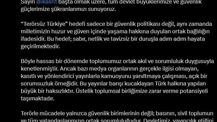 RTÜK Başkanı Şahin: Yönlendirici yayınlar, barışı kucaklayan Türk halkına yapılan bir haksızlıktır