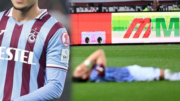 Trabzonspor’da sakatlık şoku Golcü oyuncu Galatasaray maçında yok