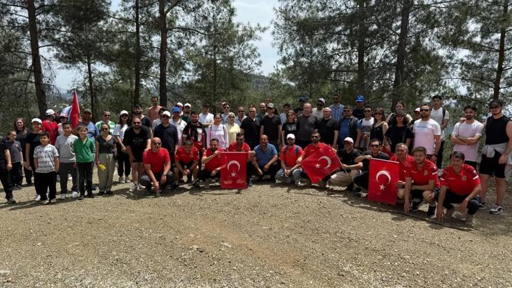 Erdemli’de 19 Mayıs kutlamaları doğa yürüyüşüyle başladı