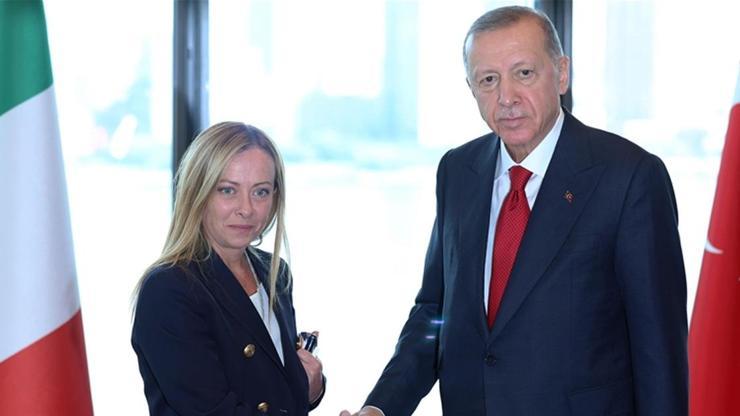 Cumhurbaşkanı Erdoğandan barış diplomasisi Meloni ile görüştü