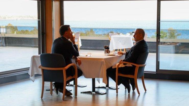 Bakan Fidan ve NATO Genel Sekreteri Ruttenin Antalya Buluşması