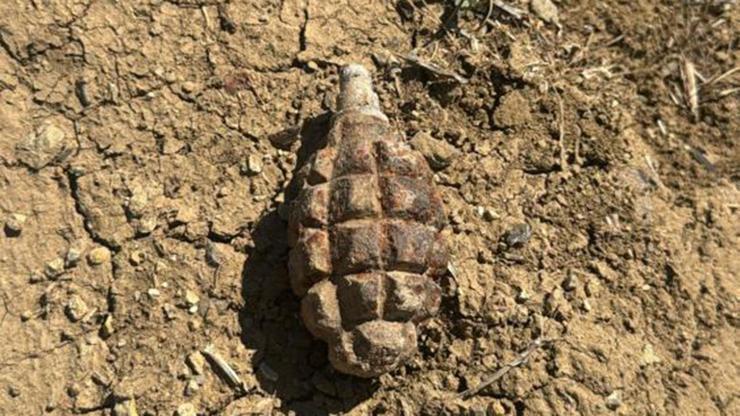 Ankara’da 104 yıllık patlamamış el bombası bulundu