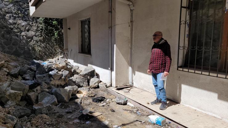 İstinat Duvarı Çöktü, Bina Sakinleri ile Müteahhit Mahkemelik Oldu