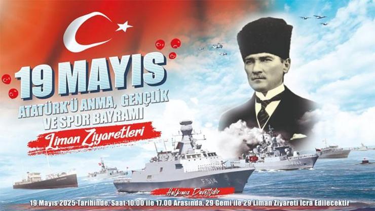 29 gemi 19 Mayısta ziyarete açılacak