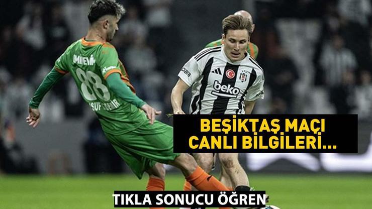 BEŞİKTAŞ BERABERE KALDI Beşiktaş Alanyaspor maç özeti