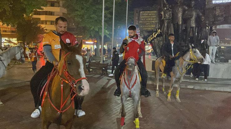 Karabükte şampiyonluğu at binerek kutladılar