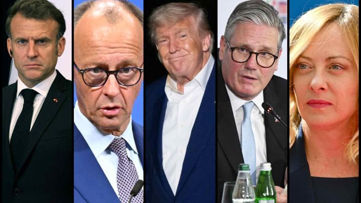 Putin ile temas öncesi Trumptan telefon trafiği: Avrupalı liderlerle görüştü