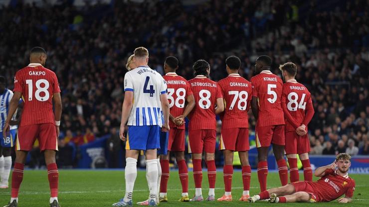 ÖZET | Şampiyon Liverpool, Brightona deplasmanda 3-2 kaybetti
