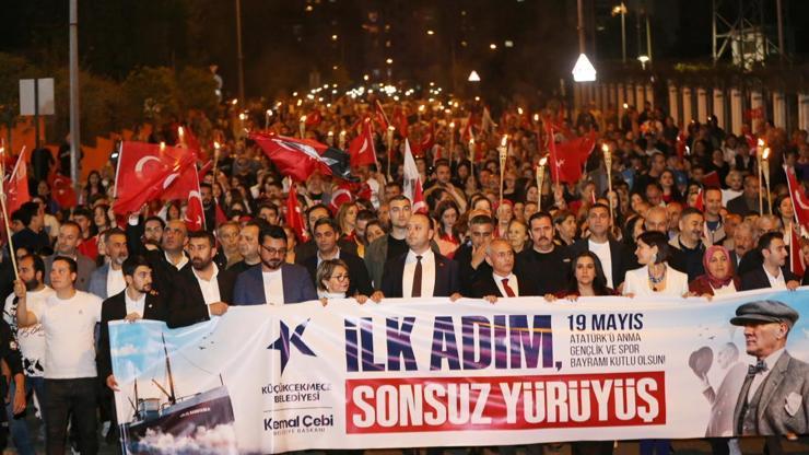 Küçükçekmece’de 19 Mayıs coşkusu