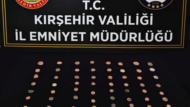 Kırşehirde tarihi eser niteliği taşıyan 151 obje ele geçirildi