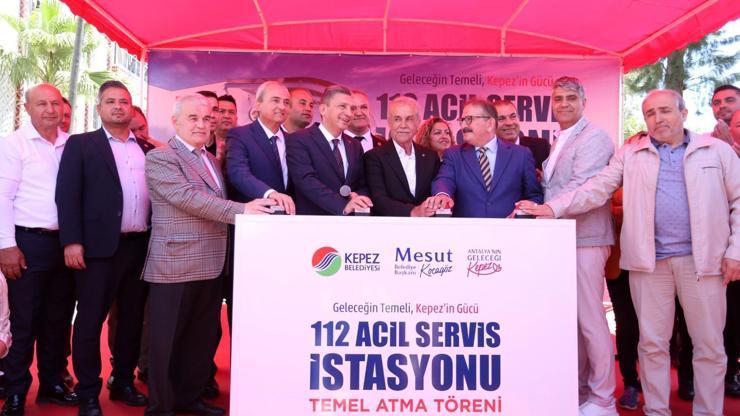 Kepezde 112 Acil Sağlık İstasyonunun temeli atıldı