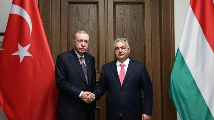 Cumhurbaşkanı Erdoğan, Macaristan Başbakanı Orbanı kabul etti
