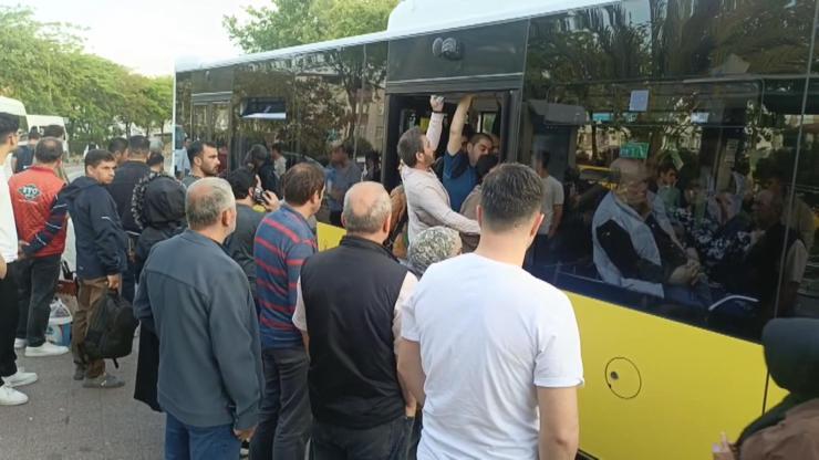 İstanbulda özel halk otobüsleri kontak kapatmıştı Anlaşma sağlandı, seferler başlıyor