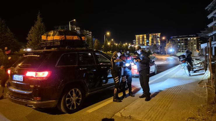 Edirnede polis ekipleri asayiş ve trafik denetimi yaptı
