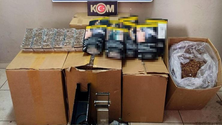 Tekirdağda kaçak sigara operasyonunda 3 gözaltı