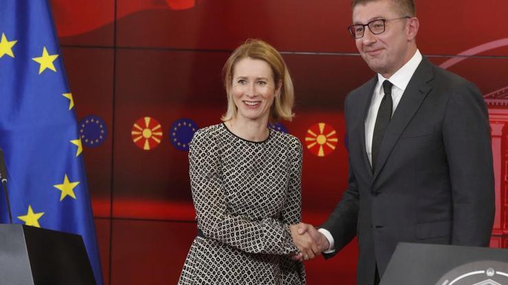 AB Yüksek Temsilcisi Kallas: Kuzey Makedonya, ABye aittir