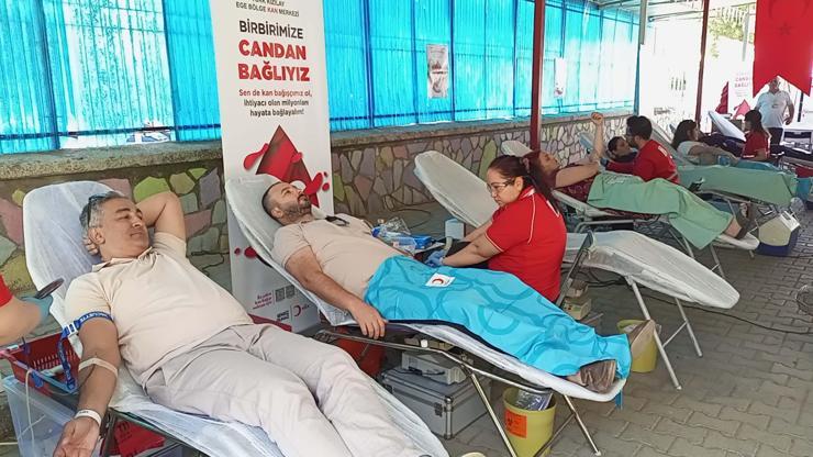 Aydında eş zamanlı kan bağışı kampanyası