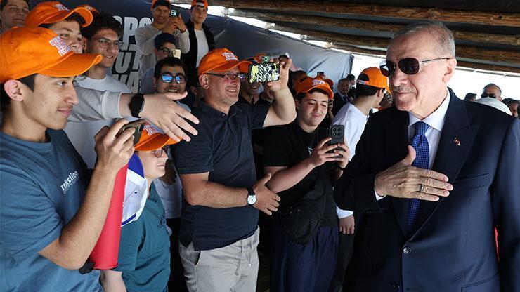 Cumhurbaşkanı Erdoğan, 7. Etnospor Kültür Festivalini ziyaret etti