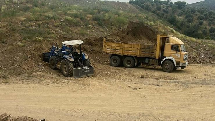 Aydında toprak kaydı; kepçe operatörü öldü