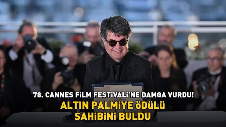 78. Cannes Film Festivaline damga vurdu Altın Palmiye Ödülü sahibini buldu