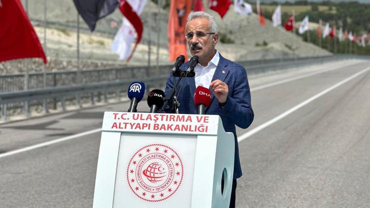 Göynük Çevre Yolu açıldı Bakan Uraloğlu: Orta Anadolu Otoyolu’nu inşa etmeyi planlıyoruz