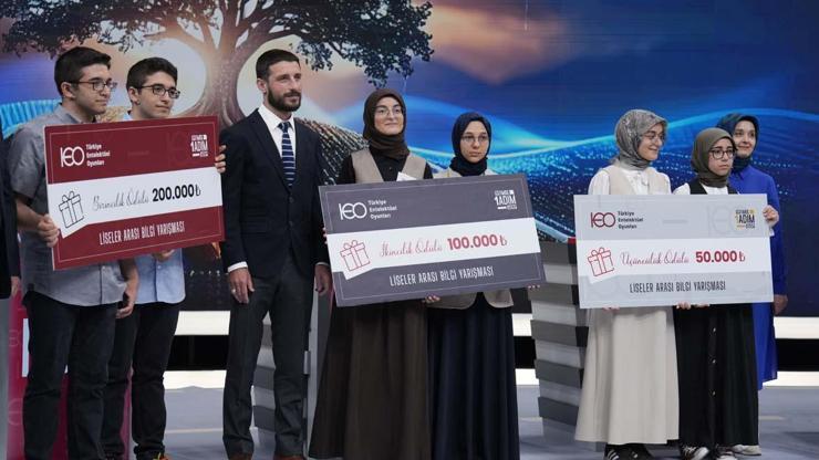 Türkiye Entelektüel Oyunları (TEO) Liseler Arası Bilgi Yarışması’nın kazananları belli oldu
