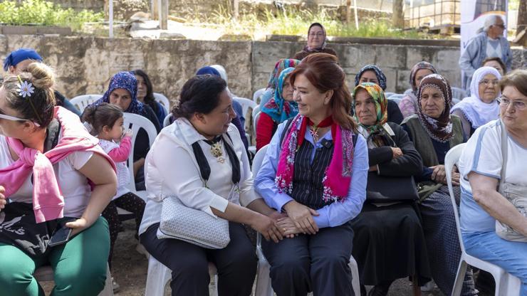 Çamlıyaylalı üretici kadınlara kooperatifleşmenin önemi anlatıldı
