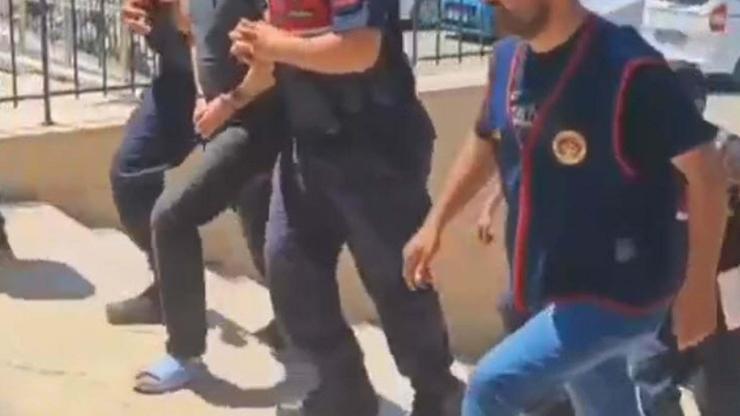 İzmirde 124 yıl 9 ay hapisle aranan firari hükümlü saklandığı köy evinde yakalandı