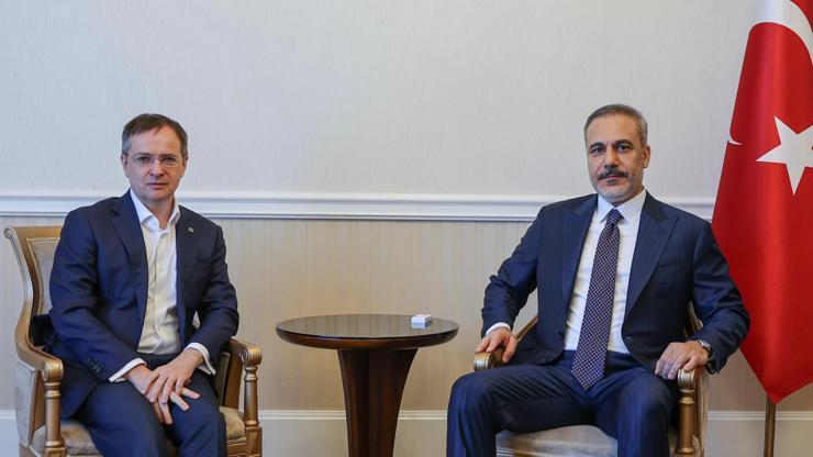 Dışişleri Bakanı Hakan Fidan, Moskova’da Medinskiy’i kabul etti