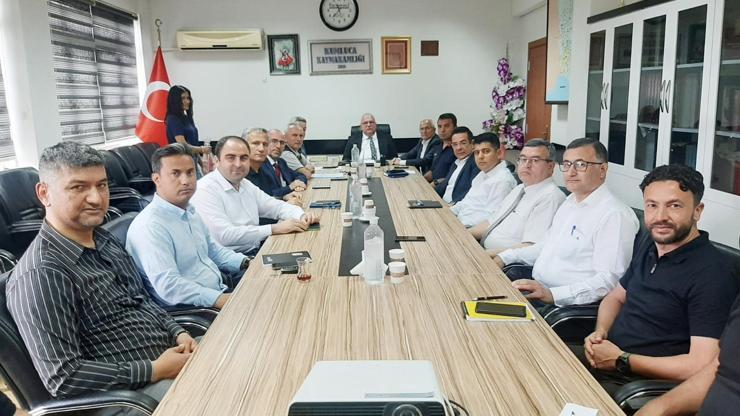 Kumlucada orman yangınlarıyla mücadele toplantısı