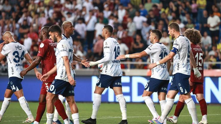 Fenerbahçeye Mersinde Hatayspor şoku | MAÇ ÖZETİ