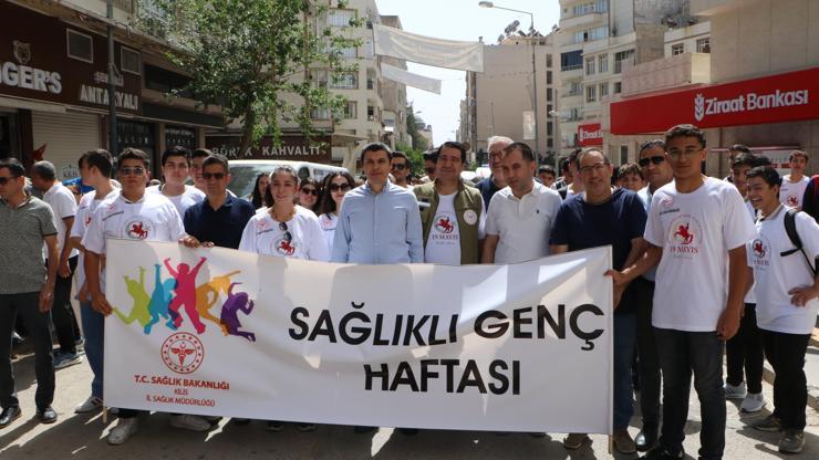 Kiliste sağlıklı yaşam yürüyüşü yapıldı