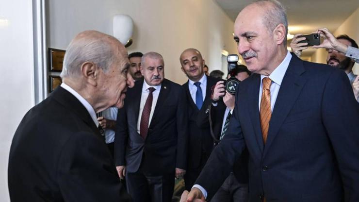 Mecliste kritik zirve Kurtulmuş ve Bahçeli yarın 13.00te görüşecek