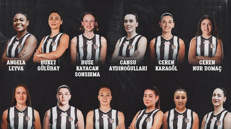 Beşiktaş Kadın Voleybol Takımı, 12 yeni transfer yaptı