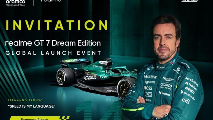 Realme, Fernando Alonso’yu sahneye çıkaracak